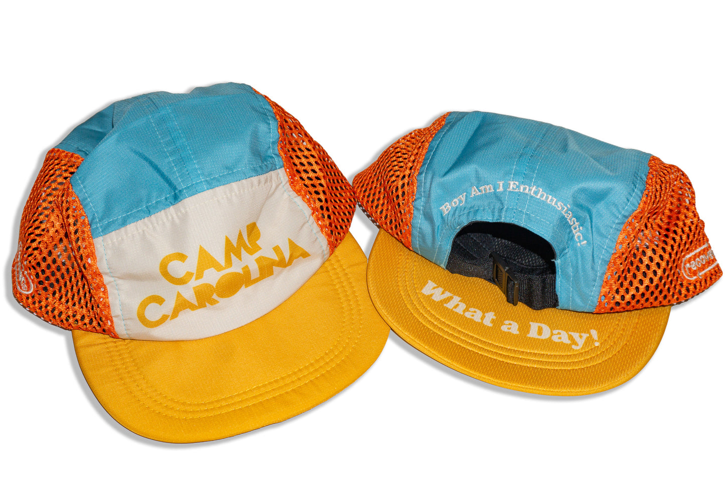Camp Carolina 'What A Day!' Recycled Runner Hat