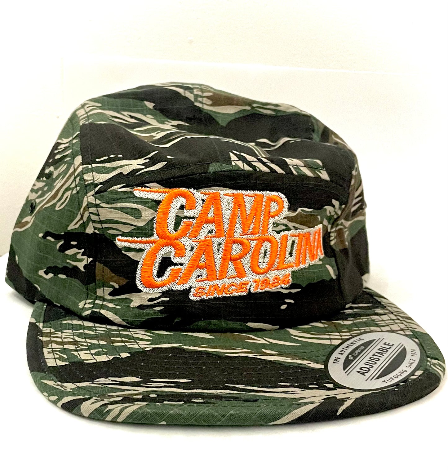 Camp Carolina 5 panel Camo Hat
