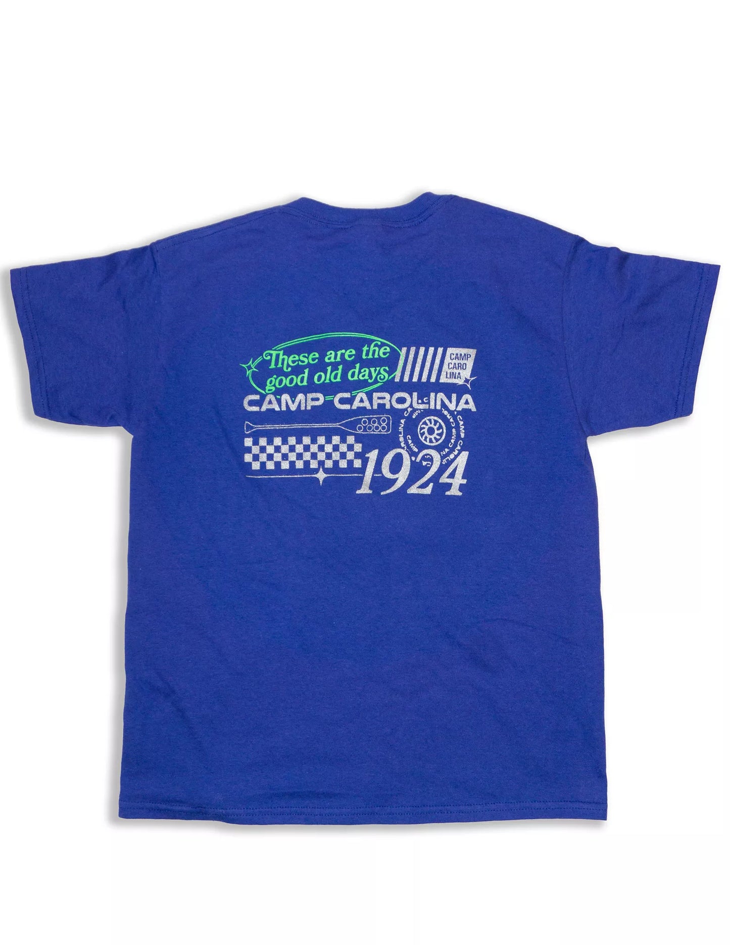 Good Ol Days Cobalt Blue Metallic Tee