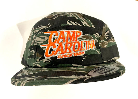 Camp Carolina 5 panel Camo Hat