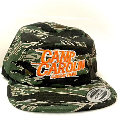 Camp Carolina 5 panel Camo Hat